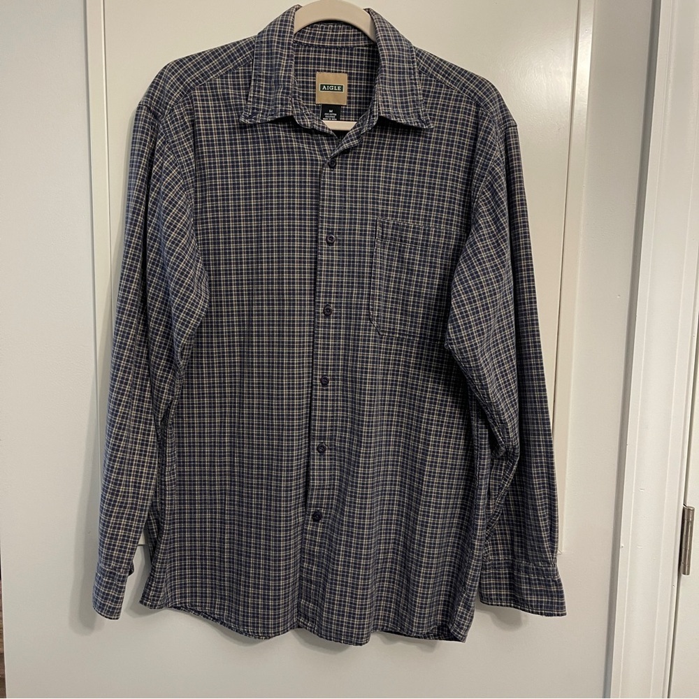 AIGLE Plaid Long Sleeve shirt